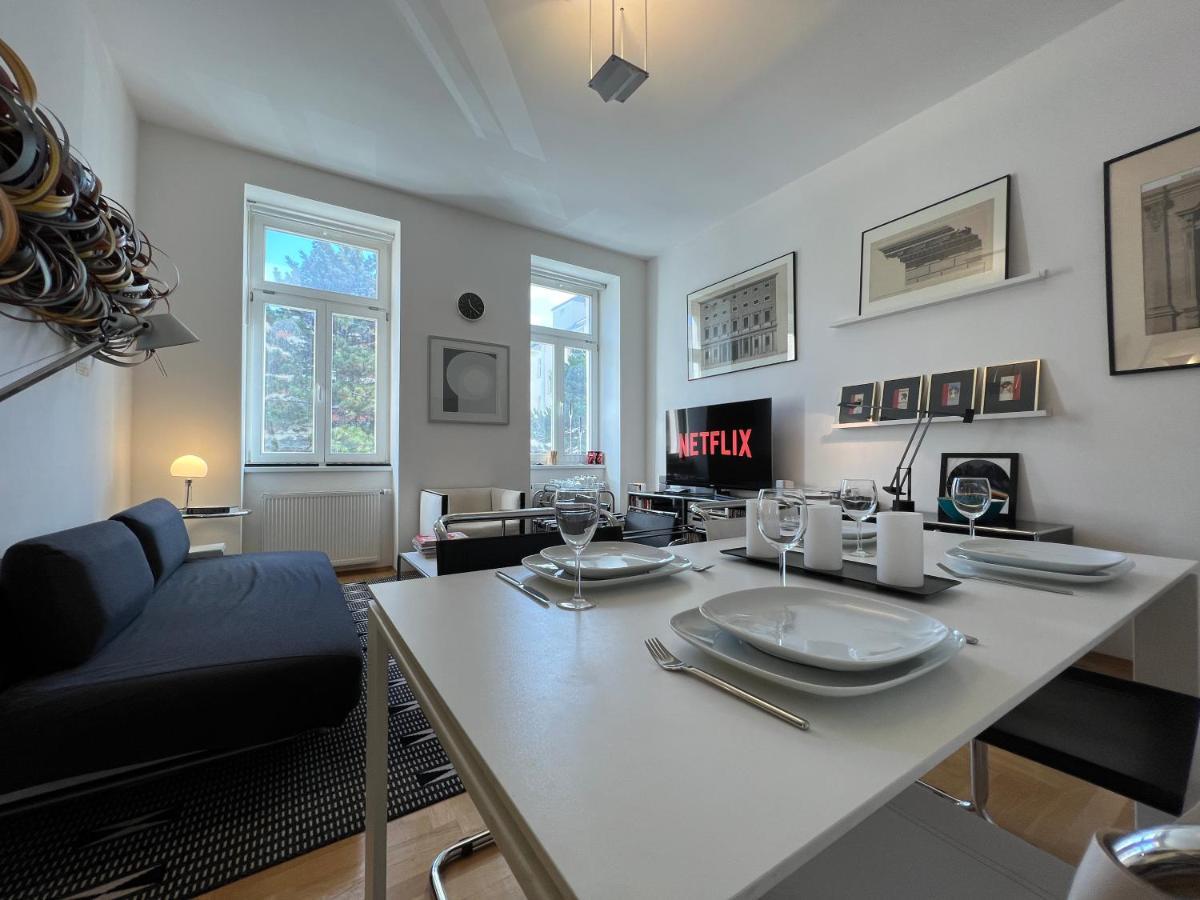 Vienna Design Apartment By Rabe - Kostenfreier Parkplatz & Netflix & Coffee-Bar - Nahe Schloss Schoenbrunn Eksteriør bilde